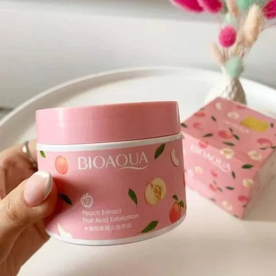 Bioaqua Peach Extract Fruit Acid Exfoliating Face Gel Cream 140g